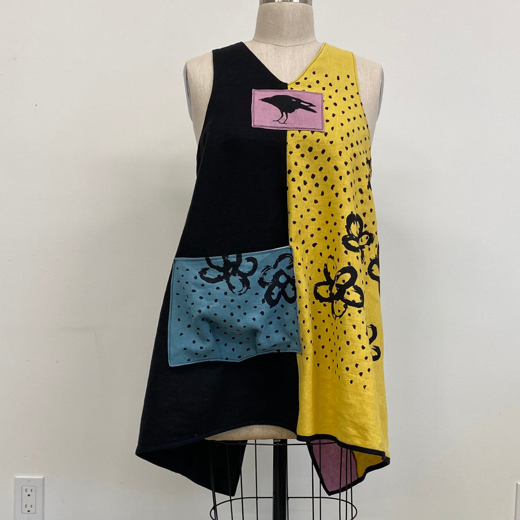 Small Linen Apron 12