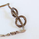 Sterling Silver and Bronze Bangle #8