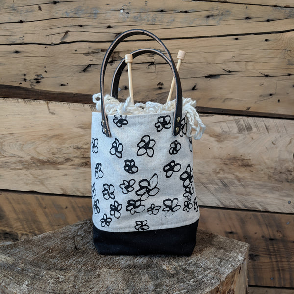 Small Project Bag / Flowers