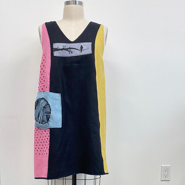 Large Linen Apron 1