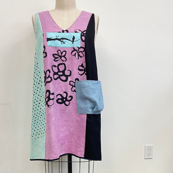 Large Linen Apron 2