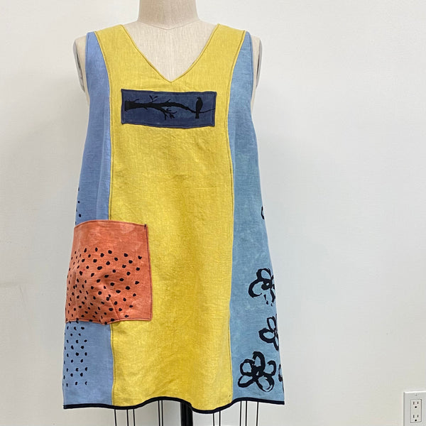 Large Linen Apron 3
