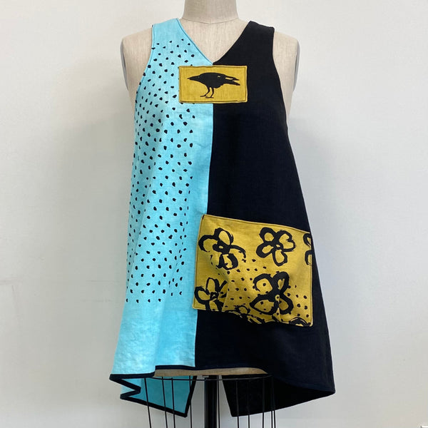Small Linen Apron 8