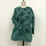 Dots and Flowers Sweatshirt